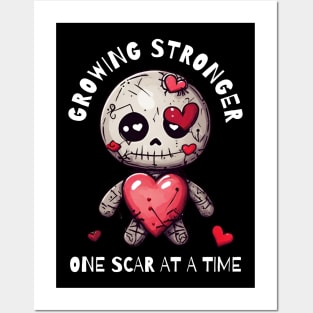 Growing Stronger One Scar At A Time ODAAT Posters and Art